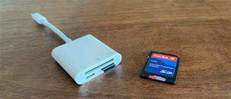 iphones with sd card slot|How to read SD and microSD memory cards on .